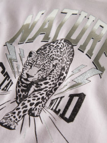 NAME IT T-shirt Beoa Lilac Marble